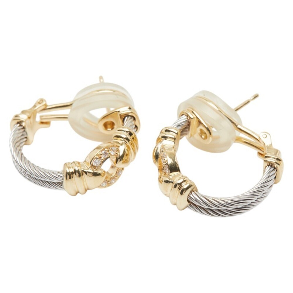 Philippe Charriol CHARRIOL 18K Yellow Gold and White Half-Combination Diamond...
